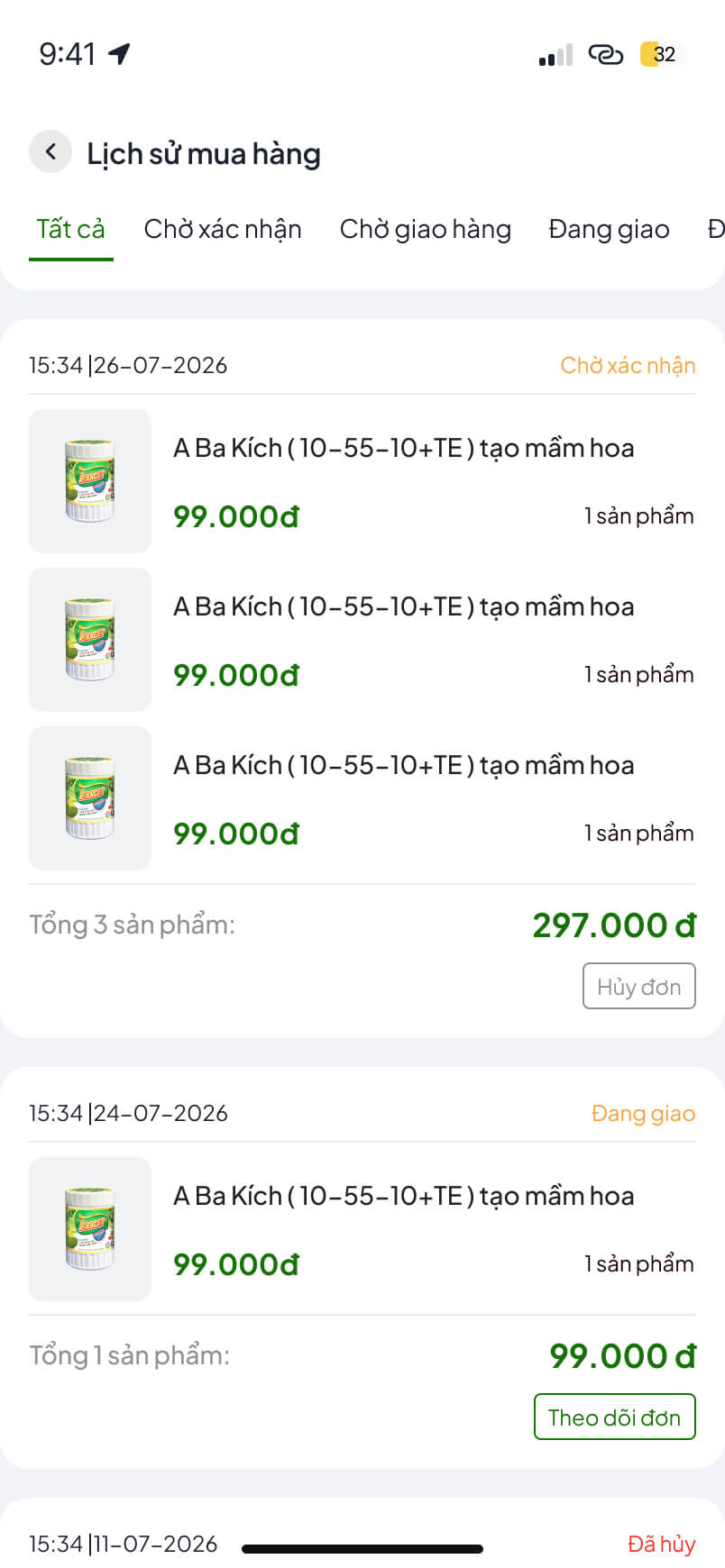 FertiApp – Ứng dụng quản lý phân bón